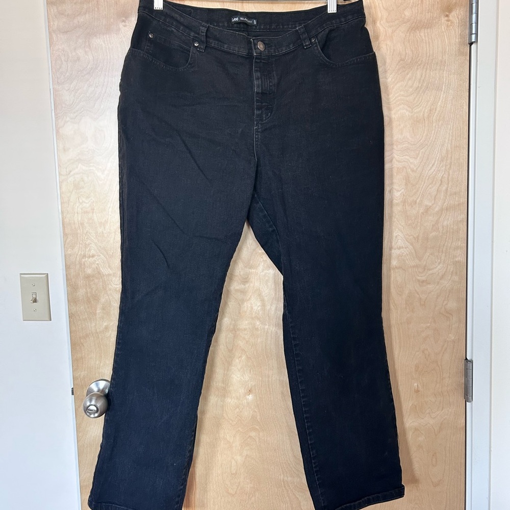 Lee Women's Black Flare & Wide Leg Jeans